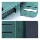 Tender Book Samsung Galaxy A54 5G flip/oldalra nyíló műbőr tok kártyatartó résszel, zöld