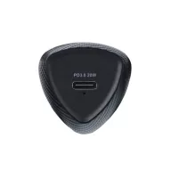   FORCELL F-ENERGY CC50-1C USB-C autós töltő, PD, 3A, 20W, carbon fekete