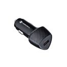 FORCELL F-ENERGY CC50-1A autós töltő USB-A QC3.0, 3A, 18W, carbon fekete