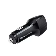   FORCELL F-ENERGY CC50-1A autós töltő USB-A QC3.0, 3A, 18W, carbon fekete