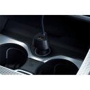 FORCELL F-ENERGY CC50-1AC USB-A autós töltő USB-C kábellel, PD QC3.0, 3A, 38W, carbon fekete