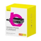 Baseus Super Energy Ultra Powerbank, autó bikázó/Jump Starter, 3000A, fekete