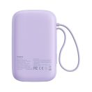 Baseus QPow 2 2xUSB-C Power bank / külső akkumulátor, 10000mAh, 30W, lila