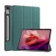 Lenovo Tab P12 (12.7) TB-370, mappa tok, Trifold, sötétzöld