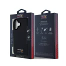 Red Bull Shiny Logo iPhone 16 Carbon Magsafe tok, fekete