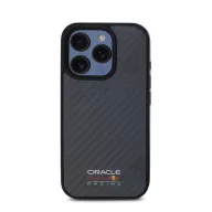 Red Bull Shiny Logo iPhone 16 Pro Carbon Magsafe tok, fekete