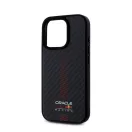 Red Bull Powerbar iPhone 15 Pro Max Carbon MagSafe tok, fekete