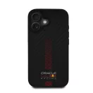 Red Bull Powerbar iPhone 16 Plus Carbon MagSafe tok, fekete