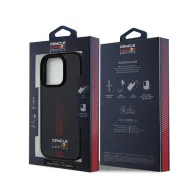 Red Bull Powerbar iPhone 16 Pro Carbon MagSafe tok, fekete