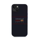 Red Bull Horizontal Logo iPhone 15 szilikon MagSafe tok, tengerészkék