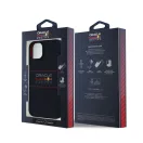 Red Bull Horizontal Logo iPhone 15 szilikon MagSafe tok, tengerészkék