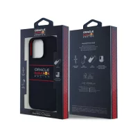   Red Bull Horizontal Logo iPhone 15 Pro szilikon MagSafe tok, tengerészkék