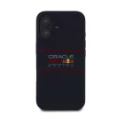 Red Bull Horizontal Logo iPhone 16 szilikon MagSafe tok, tengerészkék