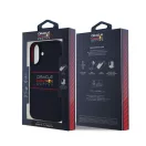 Red Bull Horizontal Logo iPhone 16 szilikon MagSafe tok, tengerészkék