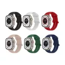 Hoco WA15 Apple Watch 38 / 40 / 41mm szilikon szíj, cseresznye piros