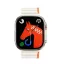 Hoco AS102 Apple Watch 38 / 40 / 41mm szíj, fehér-narancssárga