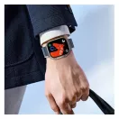 Hoco AS102 Apple Watch 38 / 40 / 41mm szíj, sötétkék-szürke