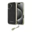 Guess 4G Charms Collection iPhone 16  hátlap tok, fekete GUHCP16SGF4GGR