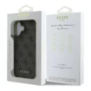 Guess 4G Charms Collection iPhone 16  hátlap tok, barna GUHCP16SGF4GBR