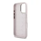 Guess Silicone Logo Strass 4G iPhone 16  hátlap tok, rózsaszín GUHCP16SM4DGPP
