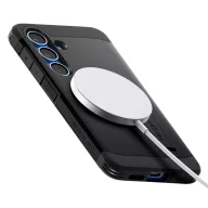   Spigen Tough Armor MagFit Samsung Galaxy S25+ tok, Black, fekete
