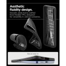 Spigen Liquid Air Samsung Galaxy S25+ tok, Matte Black, fekete