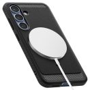 Spigen Rugged Armor MagFit Samsung Galaxy S25+ tok, Matte Black, fekete