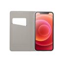 Magnet Samsung Galaxy S25 mágneses flip tok, piros