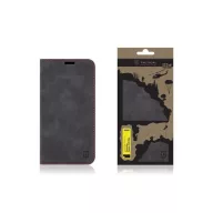   Tactical Xproof Samsung Galaxy S25 Ultra flip/oldalra nyíló tok, fekete