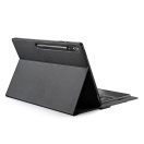 Dux Ducis DK Samsung Tab S10 Ultra/S9 Ultra/S8 Ultra kihajtható tok vezeték nélküli billentyűzettel, fekete