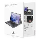 Dux Ducis DK Samsung Tab S10 Ultra/S9 Ultra/S8 Ultra kihajtható tok vezeték nélküli billentyűzettel, fekete