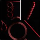 Electro Mag Samsung Galaxy S25+ MagSafe kompatibilis hátlap tok, piros