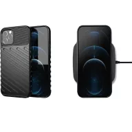 Forcell Thunder Samsung Galaxy S25+ tok, fekete