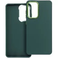   Frame Samsung Galaxy S25 közepesen ütésálló tok kameravédő kerettel, zöld