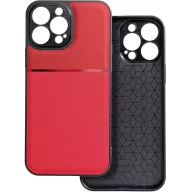 Forcell Noble hátlap tok Samsung Galaxy S25+, piros