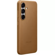 Samsung Galaxy S25 vegán gyári bőrtok, arany