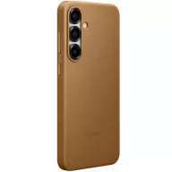 Samsung Galaxy S25+ vegán gyári bőrtok, arany