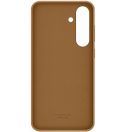 Samsung Galaxy S25+ vegán gyári bőrtok, arany