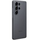 Samsung Galaxy S25 Ultra vegán gyári bőrtok, fekete