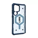 UAG Pathfinder Samsung Galaxy S25 Ultra Clear Magsafe tok, blue lanyard