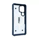 UAG Pathfinder Samsung Galaxy S25 Ultra Clear Magsafe tok, blue lanyard