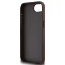 Guess PU 4G Metal Logo Apple iPhone 17e / iPhone 16e hátlap tok, barna