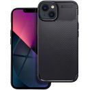 Forcell Carbon Premium Apple iPhone 17e / iPhone 16e karbon mintás szilikon tok, fekete