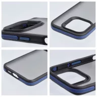   Neo Apple iPhone 17e / iPhone 16e kemény hátlap tok, átlátszó/kék