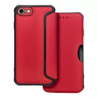 Razor book Apple iPhone 17e / iPhone 16e flip tok, piros