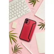 Razor book Apple iPhone 17e / iPhone 16e flip tok, piros
