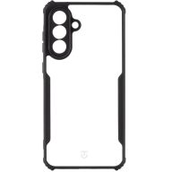   Tactical Quantum Stealth Samsung Galaxy A56 hátlap tok, átlátszó/fekete