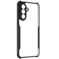   Tactical Quantum Stealth Samsung Galaxy A56 hátlap tok, átlátszó/fekete