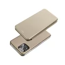 Forcell Elegance oldalra nyíló hátlap tok Samsung Galaxy A56, arany