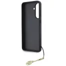 Guess 4G Charms Collection Samsung Galaxy A56 kemény hátlap tok, barna